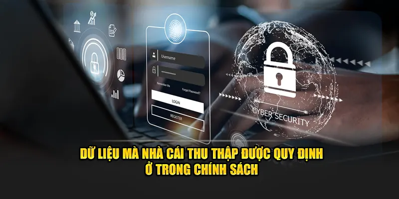 Dữ liệu mà nhà cái thu thập được quy định ở trong chính sách