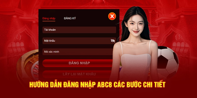 Hướng dẫn đăng nhập ABC8 các bước chi tiết